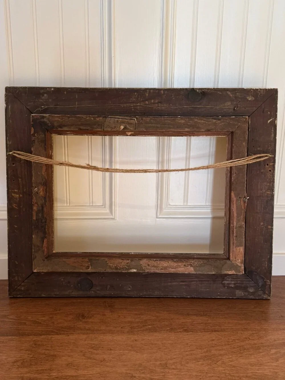 Antique Gold Wood Picture Frame – Fits 10x14 Art, Heavy Gilt Cove Moulding